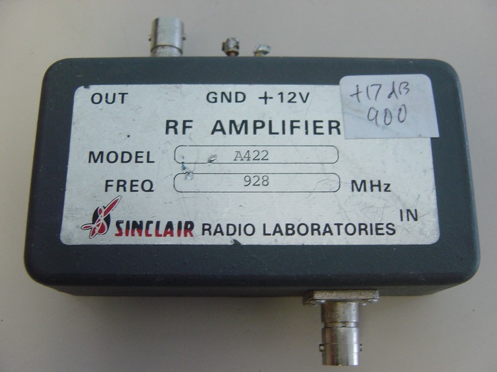 Sinclair 900 Preamp Model A422