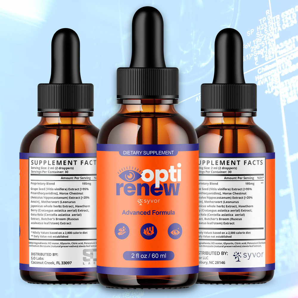 3 - Opti Renew Drops Enhance Vision, Support Healthy Eye Function 90 Servings