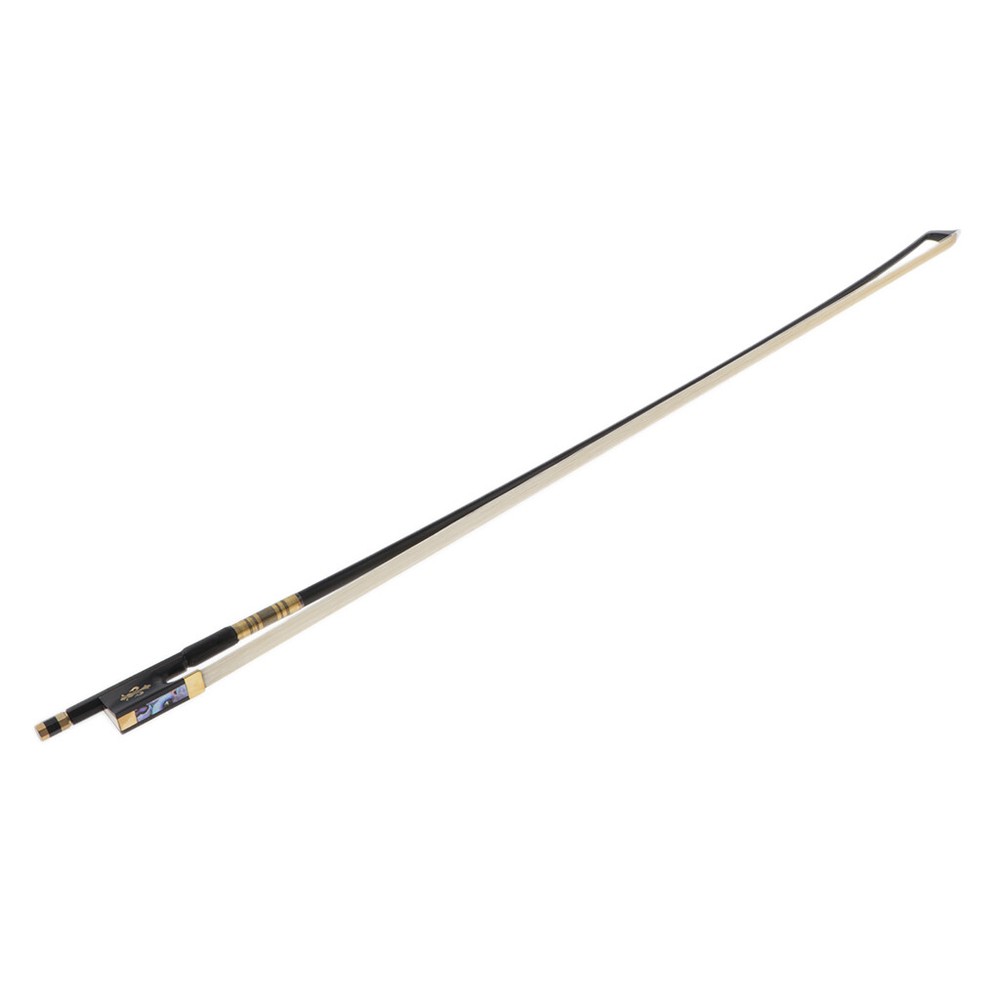 Carbon Fiber Handmade Violin Bow 4/4 Black Violin String Bow