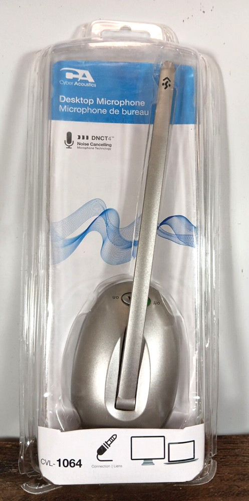 CA CVL-1064 Noise-Cancelling Desktop Microphone for Computers