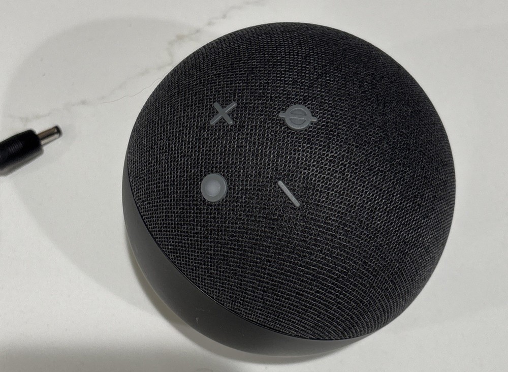 Amazon Echo Dot (4th Generation) Smart Speaker with Alexa - Charcoal