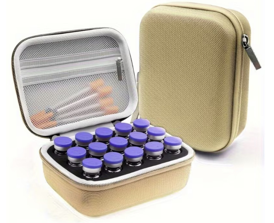 Peptide Storage Case 15-Compartment