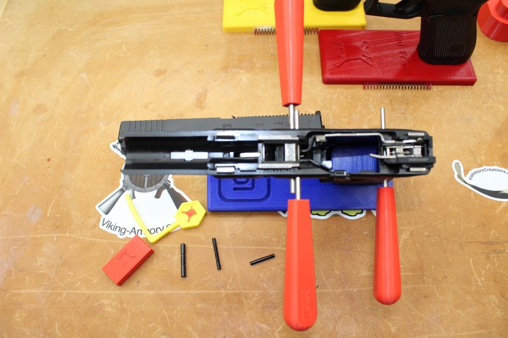 Glock Maintenance Pins v2.0 - 3D Printed (Read Description)