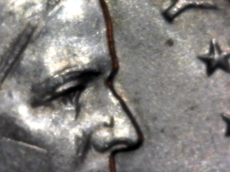 1979-P Susan B Anthony Dollar Doubled Profile