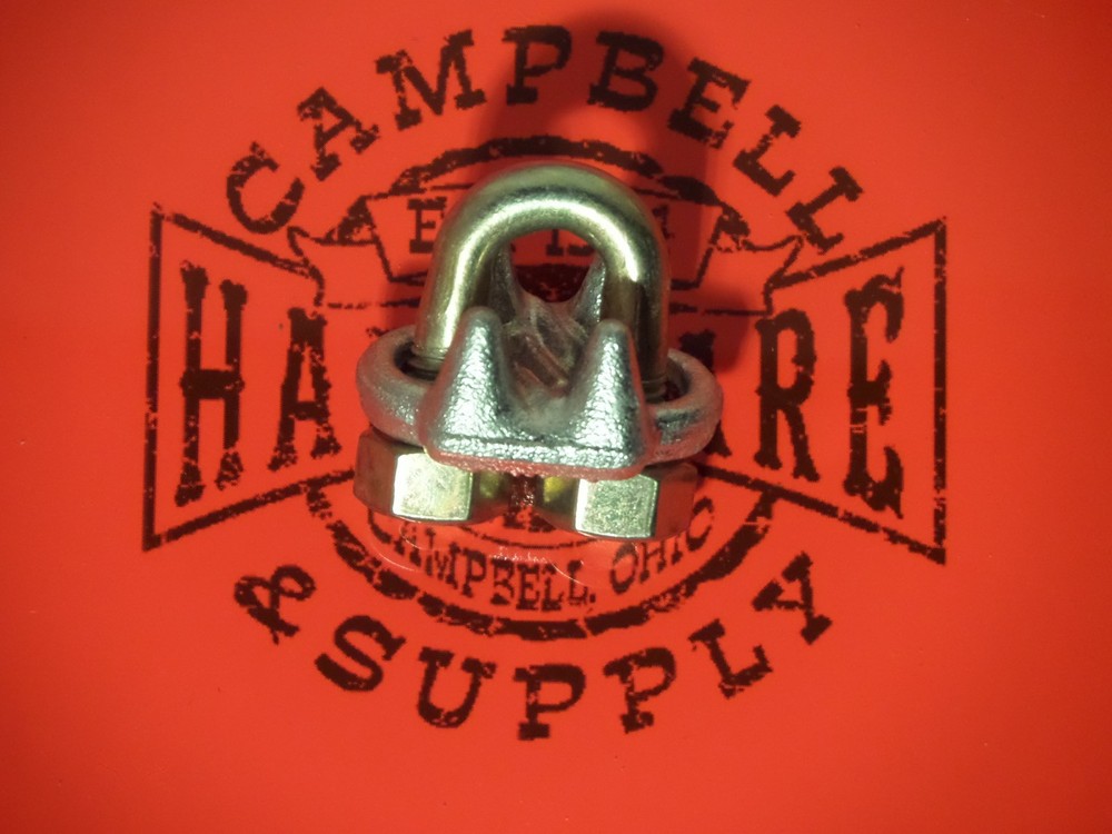 3/8 Galvanized Drop Forged Wire Rope Clips 100 pieces