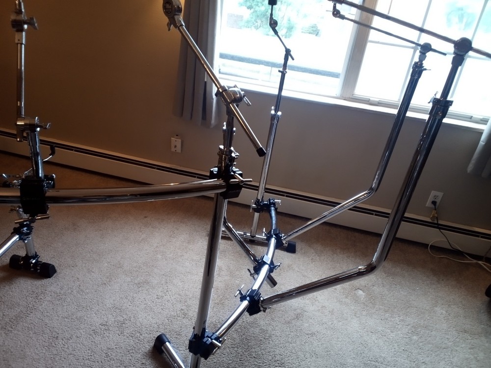 Full 8pc Pdp Custom Kit And Gibraltar Rack