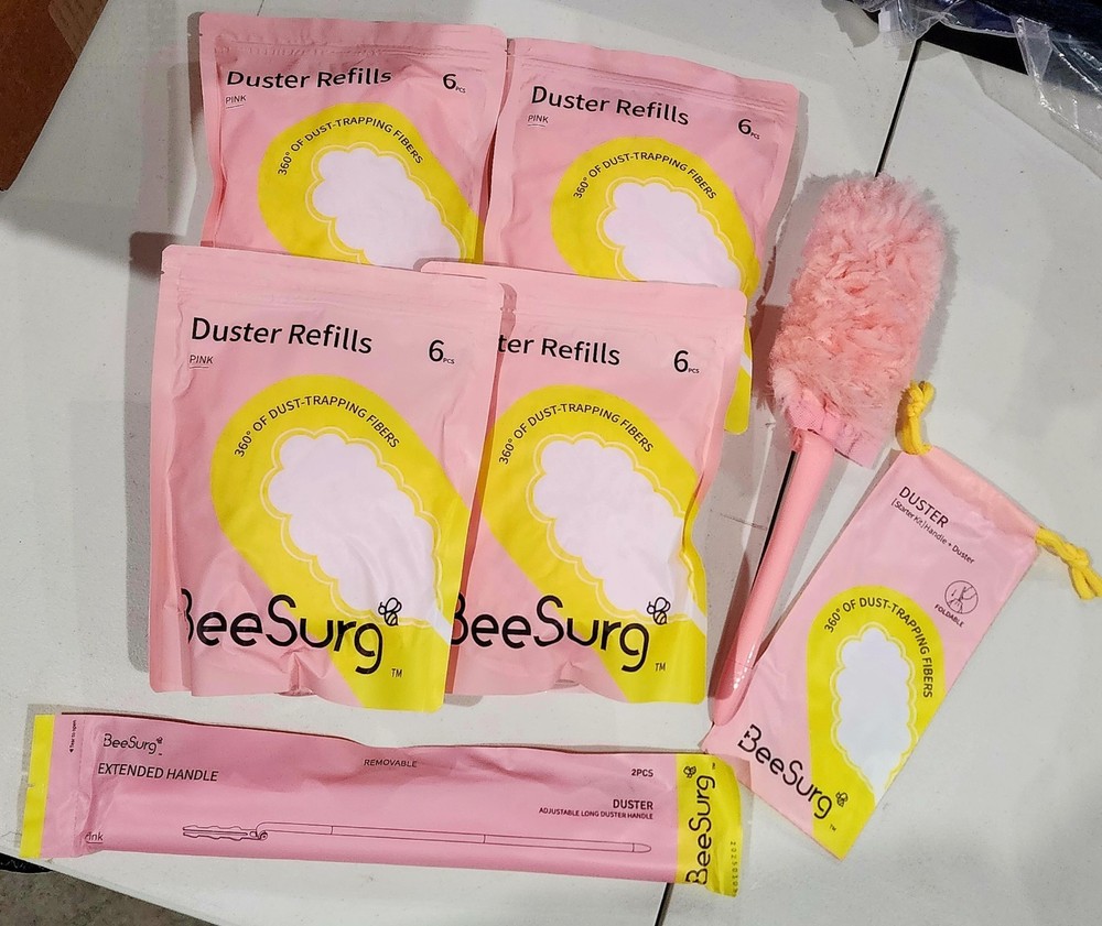 Dust Duster, Feather Duster, Household Duster Starter Kit