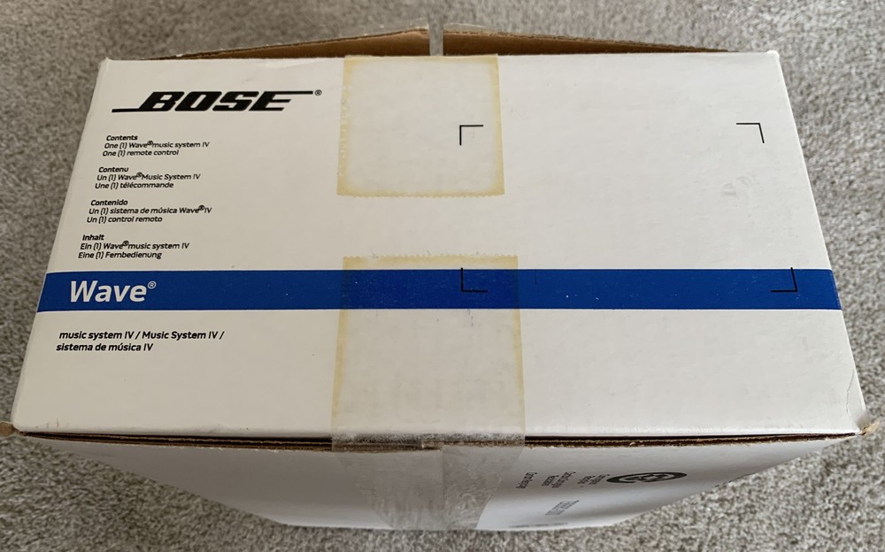 Bose Wave Music System IV | Complete In Box | Platinum Silver