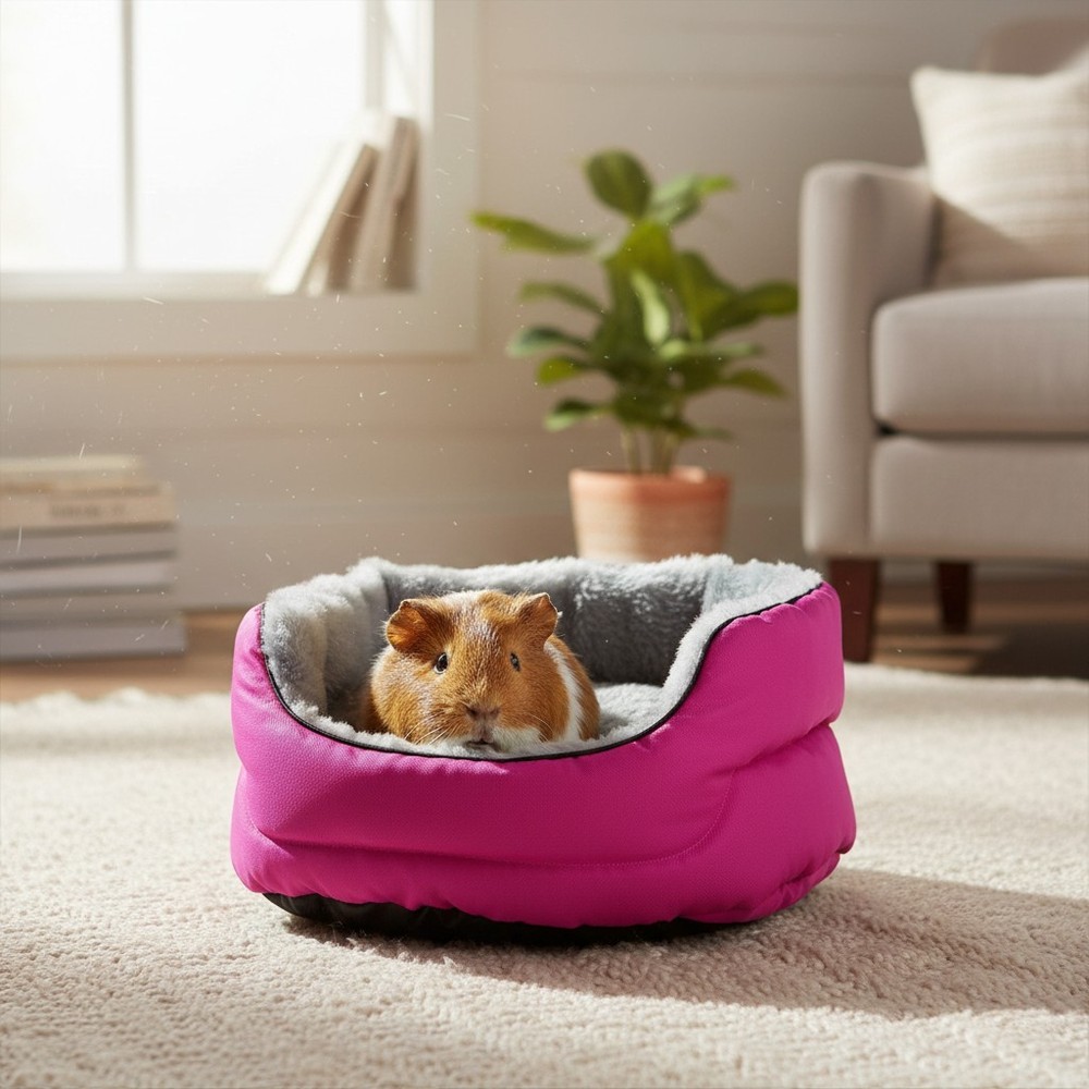 Small Animal Cozy Bed - Cuddle-E-Cup for Hamsters and Gerbils, 10''L x 12''W