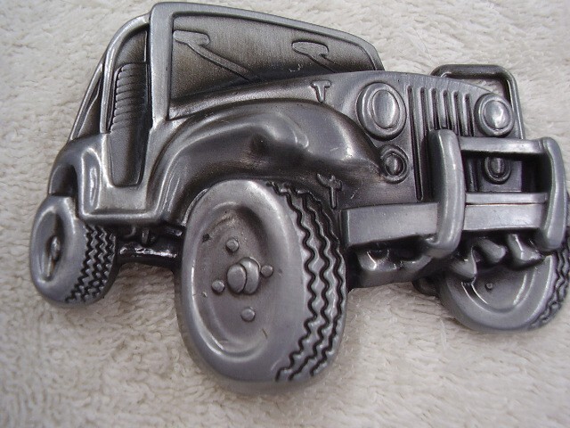 JEEP  CJ ?   BELT BUCKLE   FREE   POSTAGE