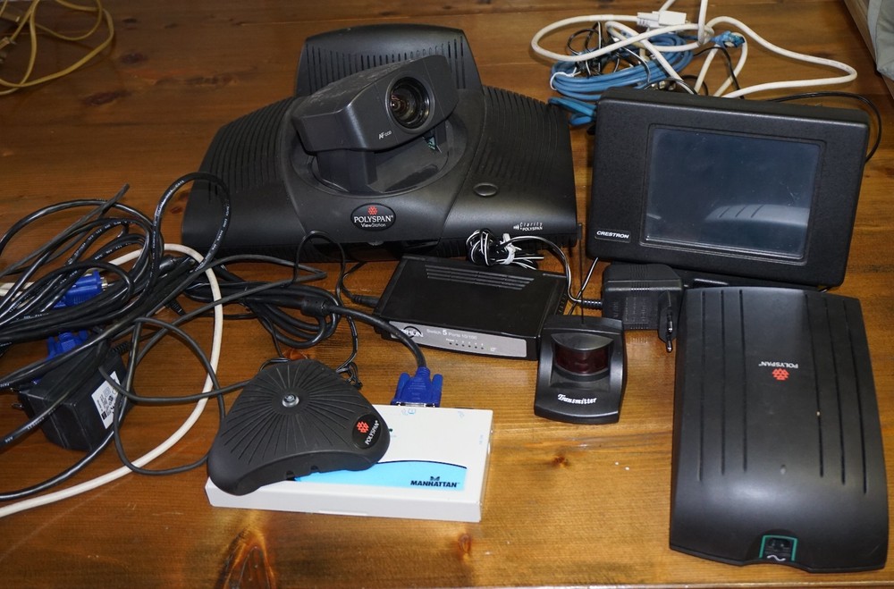 COMPLETE GROUP POLYSPAN VIEWSTATION FOR VIDEO CONFERENCING