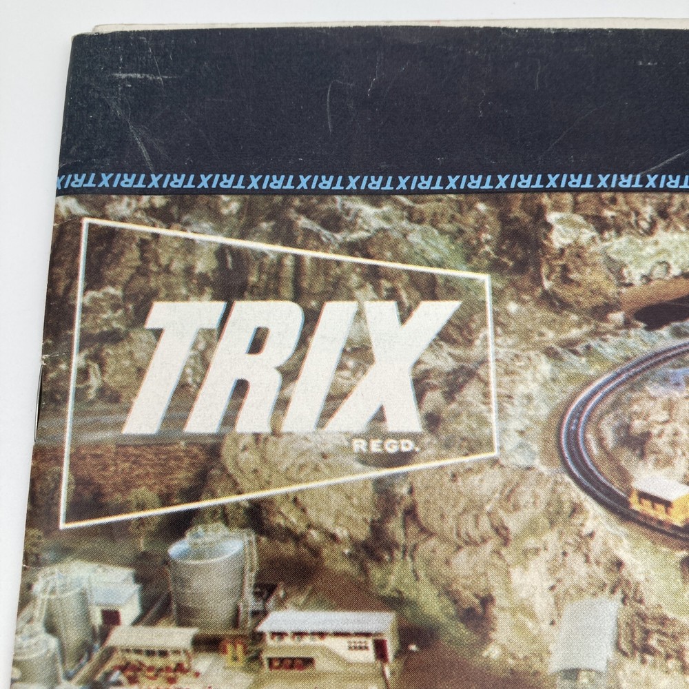 Trix Model Train Railroad Catalog 1960's Includes Pricelist