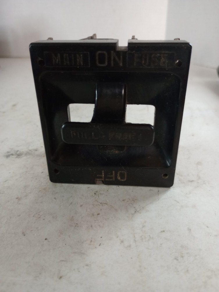 SQ D SQUARE D 60 AMP MAIN FUSE PANEL PULLOUT 33582-S , 33782