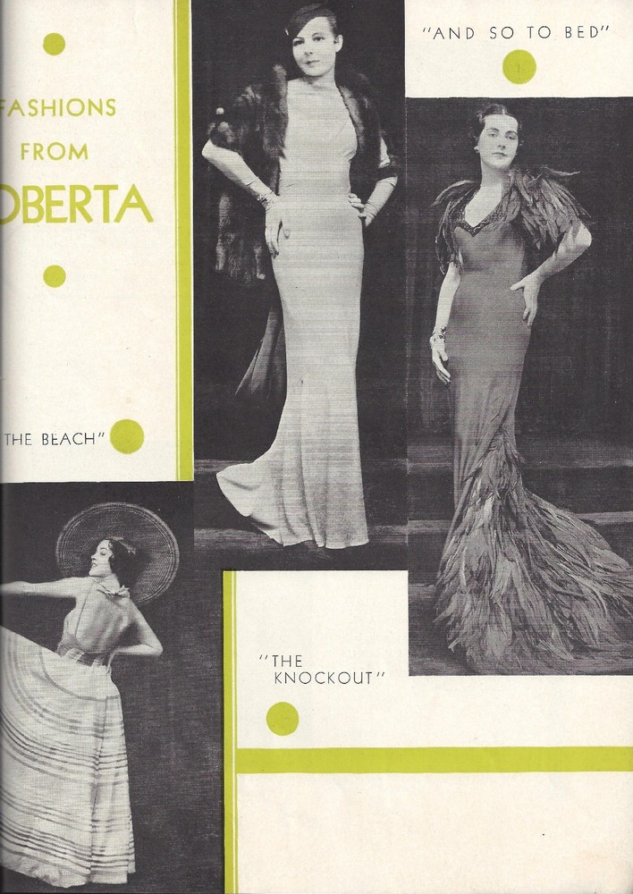 Jerome Kern "ROBERTA" Odette Myrtil / Tamara / Marty May 1934 Souvenir Program