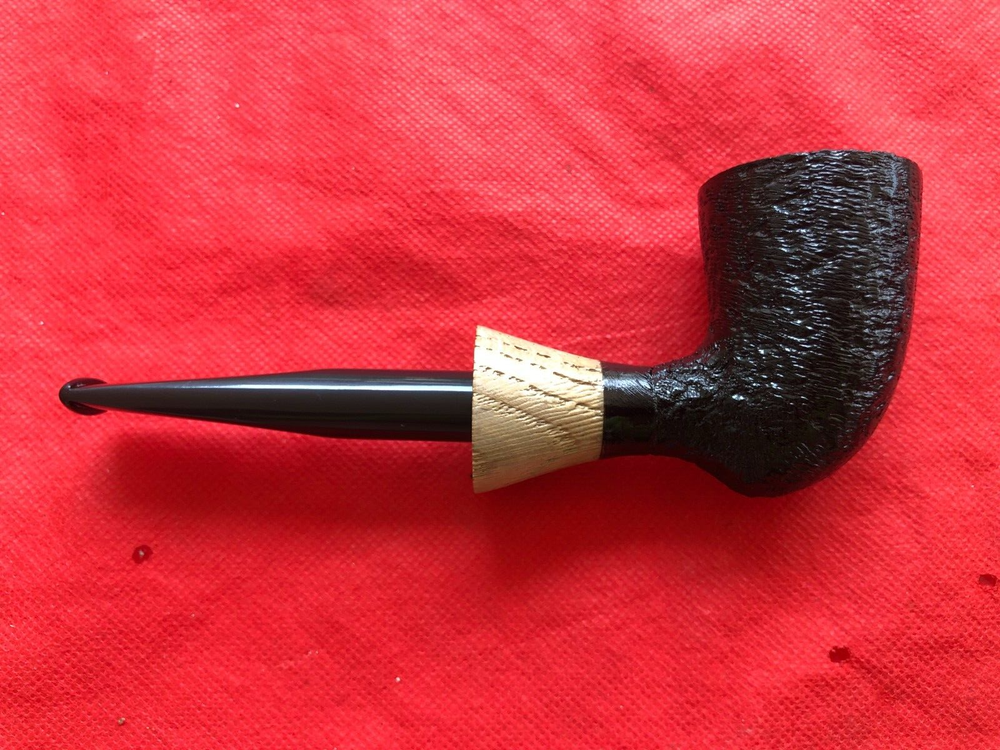 TURKIEWICZ BLACK OAK (MORTA) HAND MADE CALABASH PIPE 78