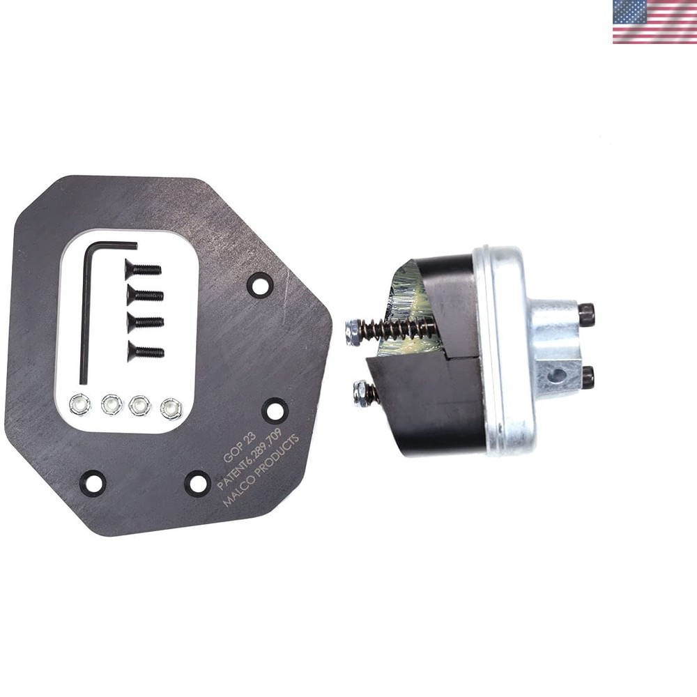 2 x 3 in. Rectangular Gutter Outlet Punch with Lightweight Design & Durability