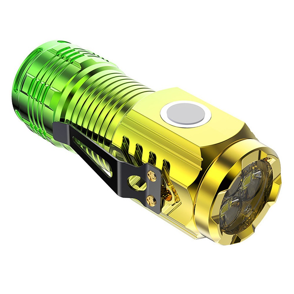 Portable Bright Flashlight 3* 3030LED Lamp Beads Super Bright Flashlight cc