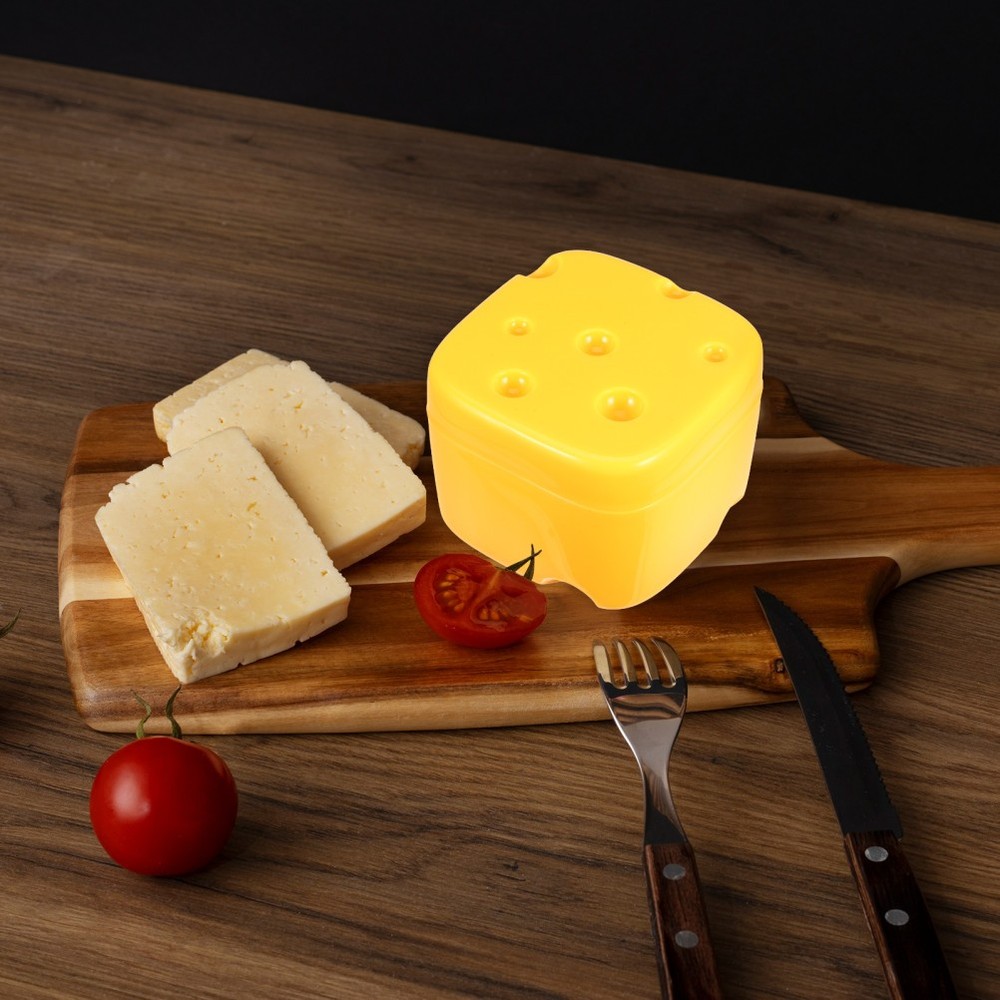 Plastic Cheese Fridge Storage Container Cheese Holder For Refrigerator