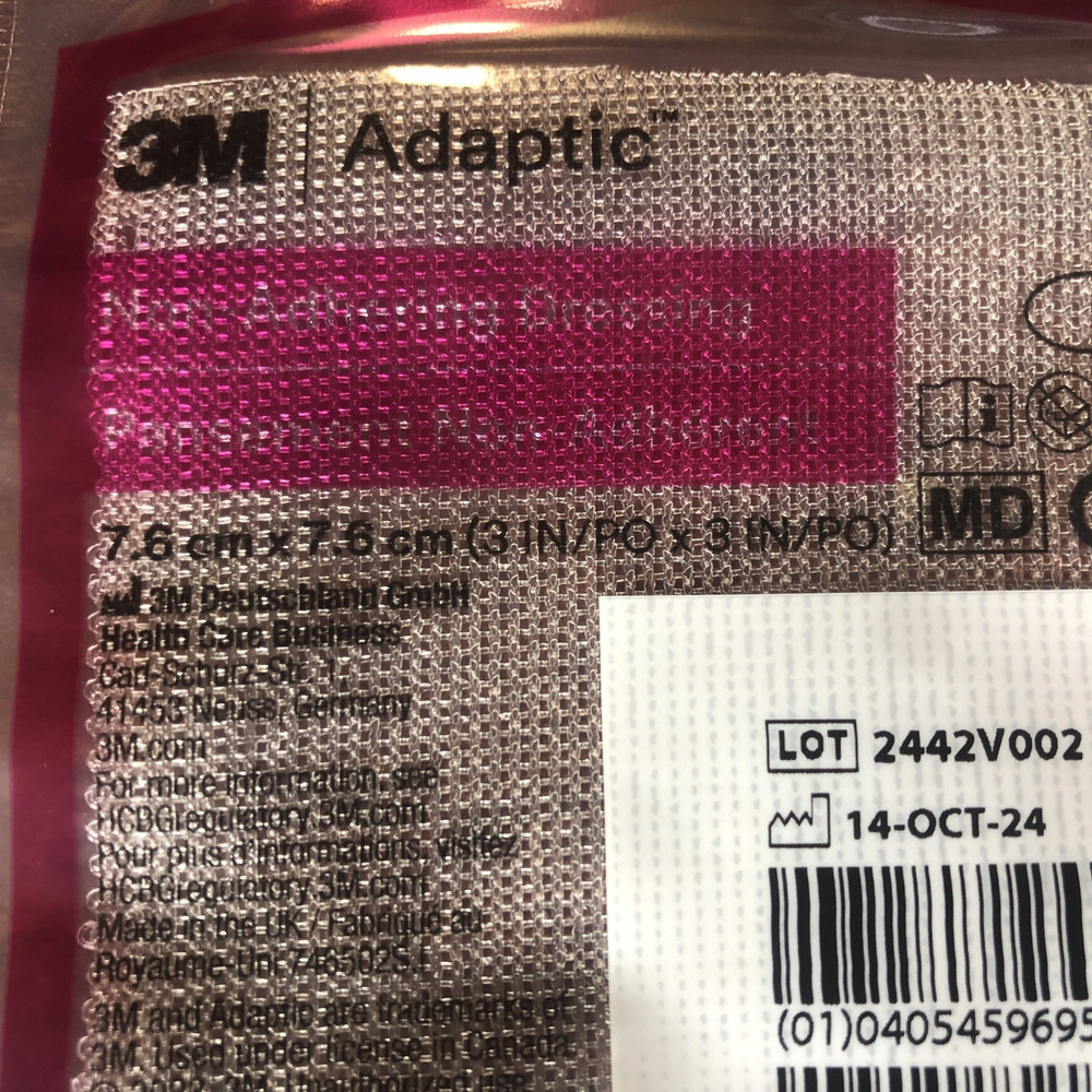 Adaptic Non-Adhering Dressing x10 Dressing wound care