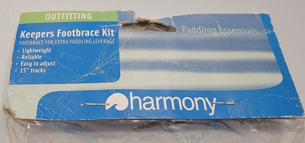 Harmony Keepers Foot Brace Kit for Extra Paddling Leverage 15" Tracks #8025318