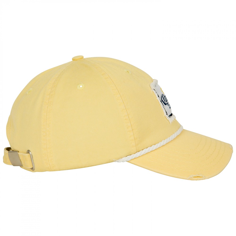 Corona Extra Crown White Adjustable Strapback Rope Hat Multi-Color