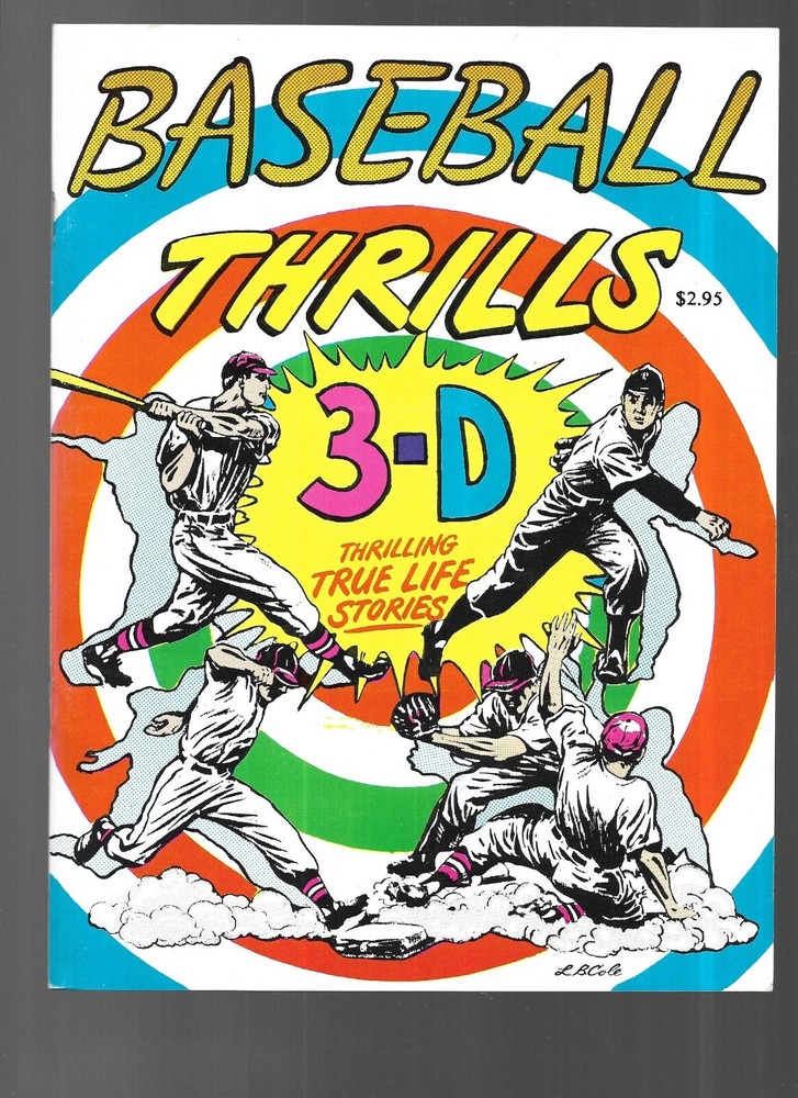 Baseball Thrills 3-D (1990) Includes 3-D Glasses