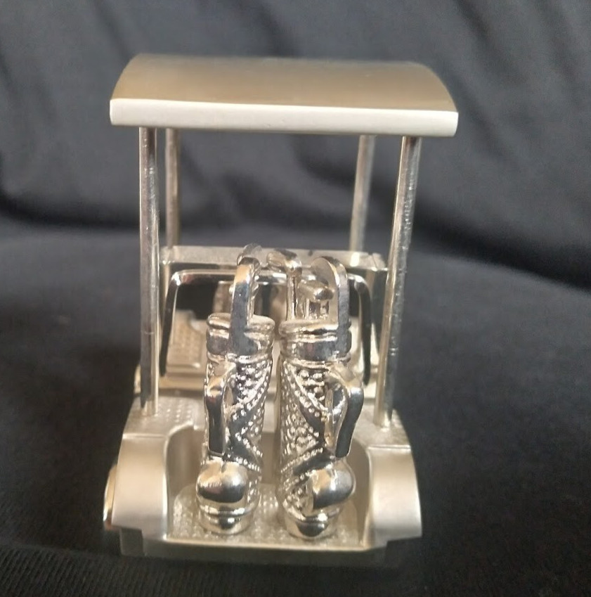 Golf cart clock