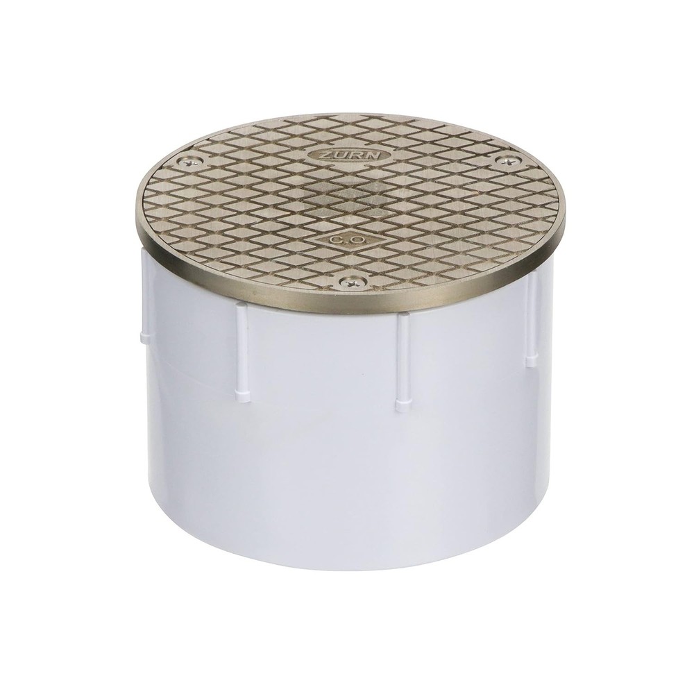 Adjustable PVC Cleanout 4" - Sturdy Brass Construction