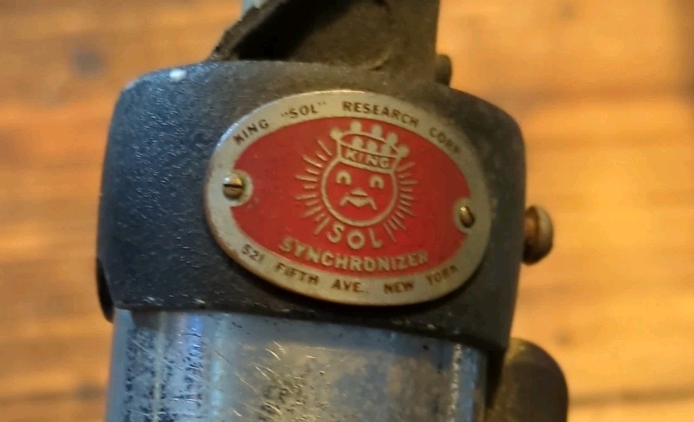 King SOL Vintage Camera Flash Handle Star Wars Lightsaber Prop - red button