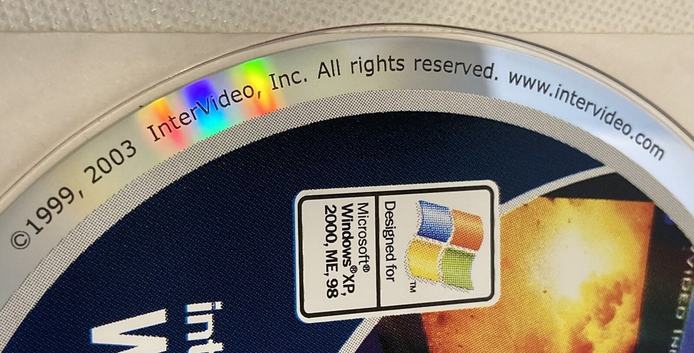 InterVideo WinDVD 5 CD For Windows 98, XP, 2000, ME with Serial Number