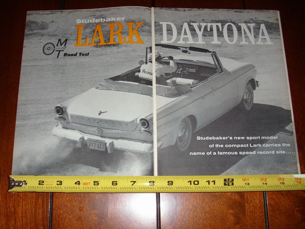 1962 STUDEBAKER LARK DAYTONA - ORIGINAL ARTICLE