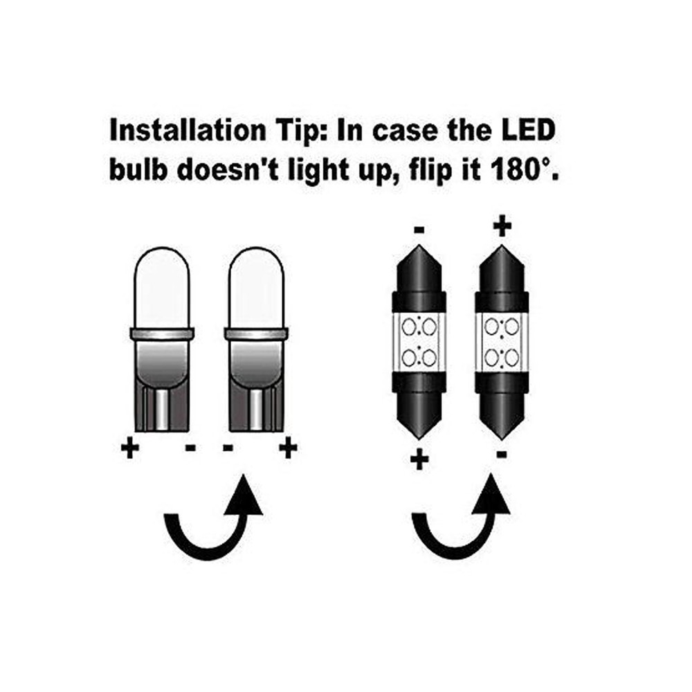 White Interior LED Lights Package Kit For 2005-2013 Chevy Chevrolet Corvette C6