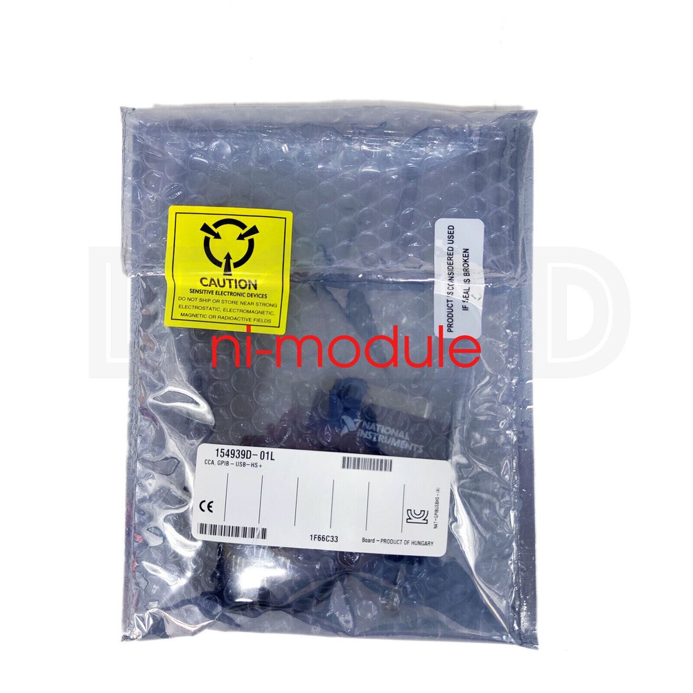 newNational Instruments GPIB-USB-HS+ IEEE 488 Controller Analyzer 783368-01