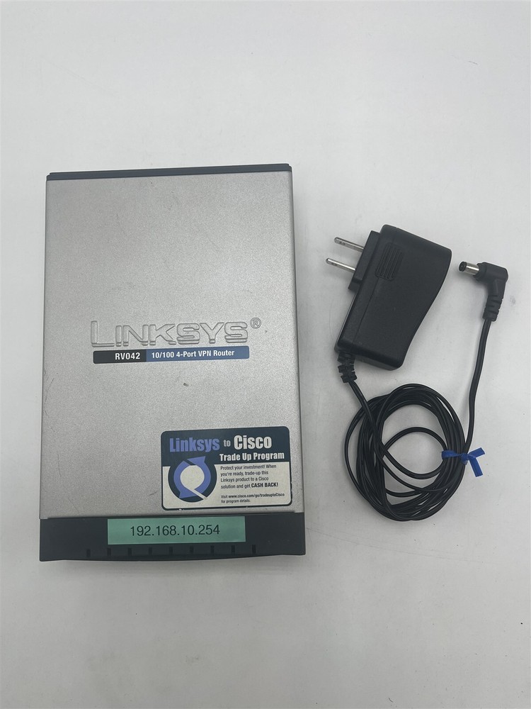10/100 4-Port VPN Router RV042