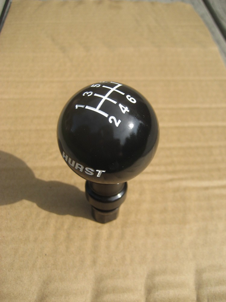 HURST 6 speed shift knob w/ boot adapter for 2015-2023 Dodge Challenger + Viper