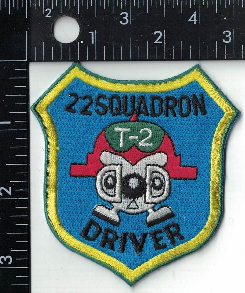 22 Squadron Driver T-2 Military Patch