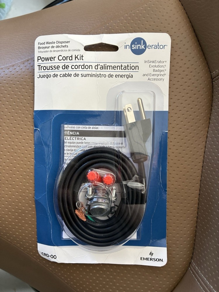 Garbage Disposal Power Cord Kit