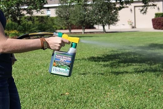 Hydretain Root Zone Lawn Grass Moisture Manager - 32 oz Hose-End Application