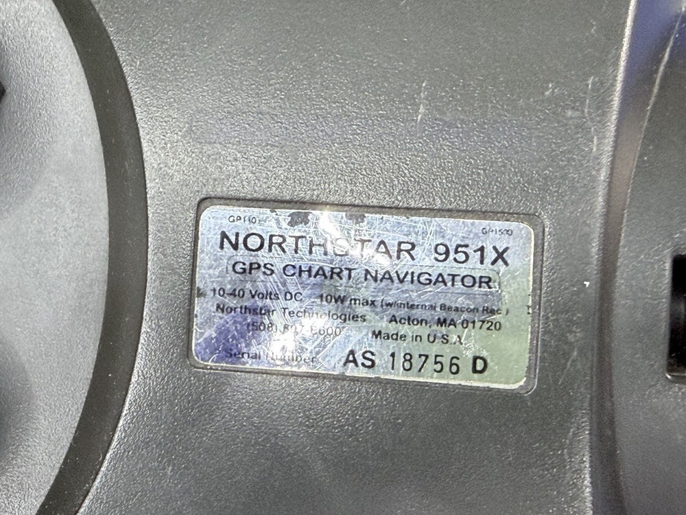 Northstar 951x DGPS / GPS Chartplotter Display - Fully Tested & Working