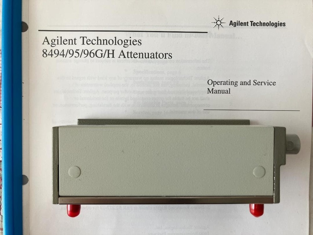 Agilent 8496H Programmable Step Attenuator