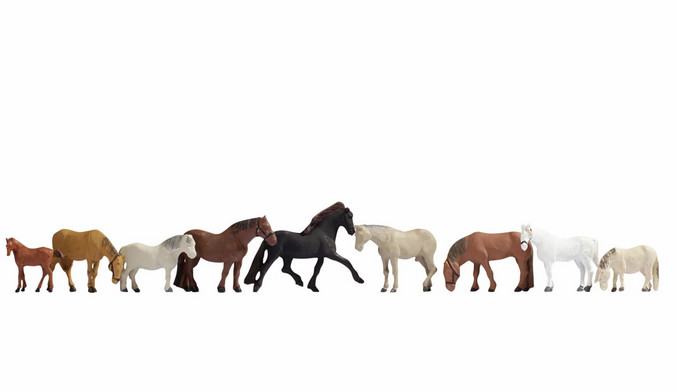 NOCH,Various horses, 1/87, NOC15761