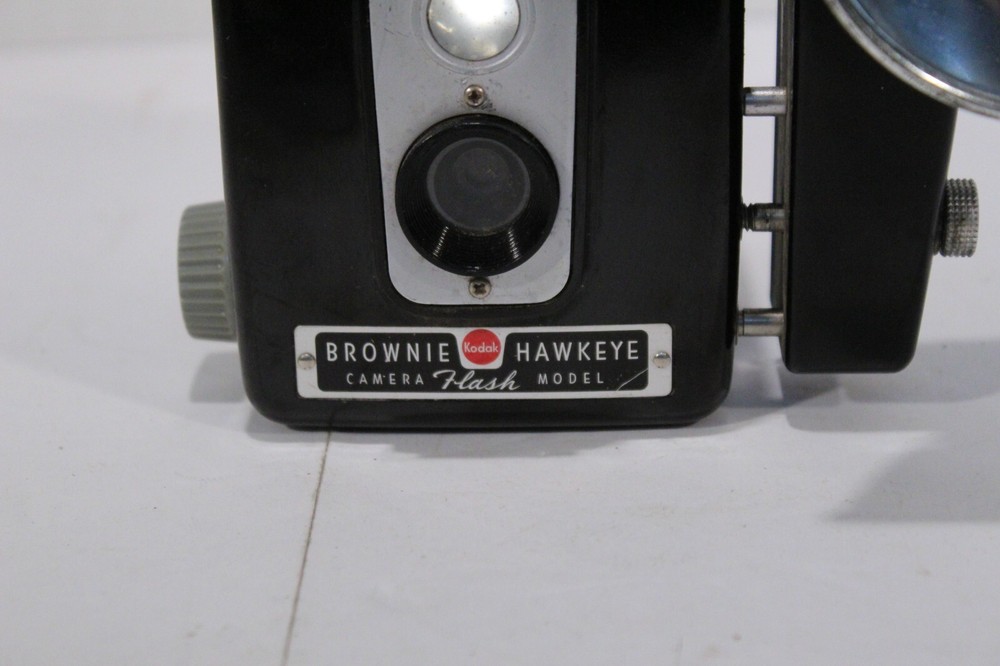 Kodak Brownie Hawkeye Camera Flash Model w/flash attachment - UNTESTED