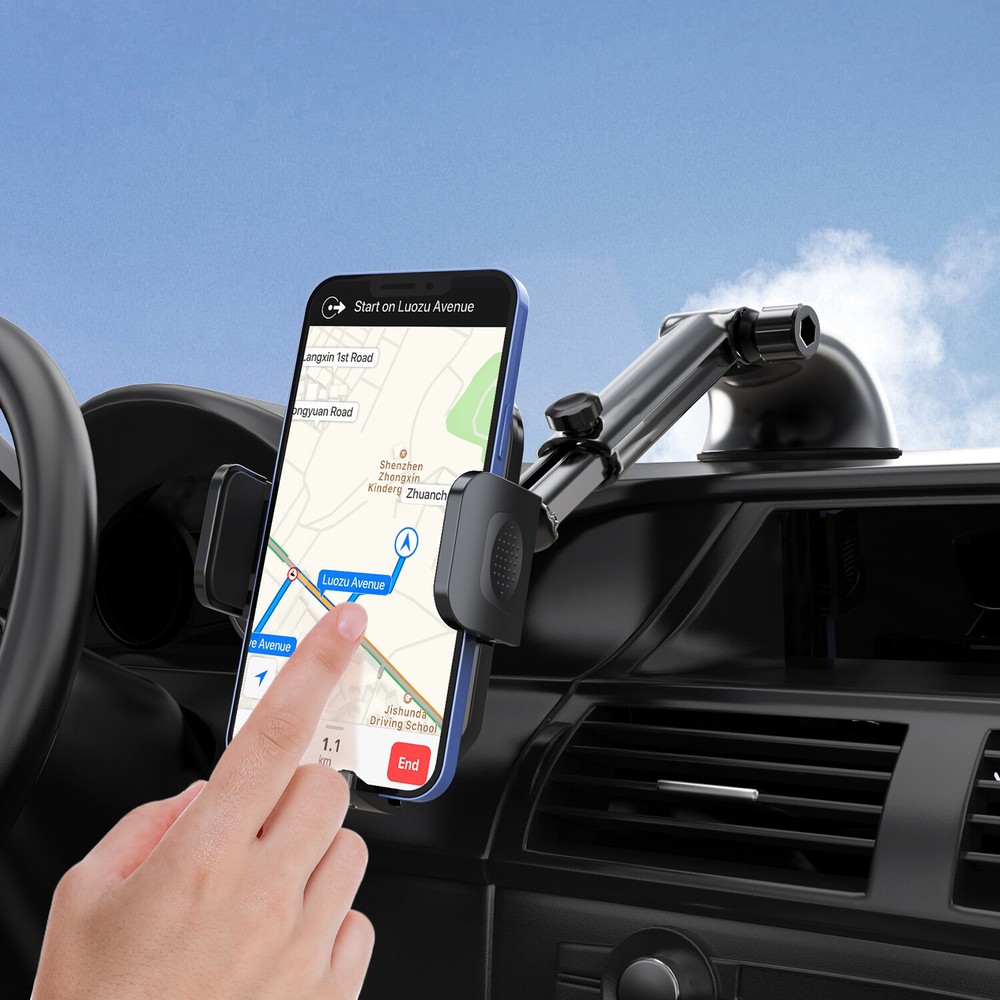 Mobile Cell Phone Holder Car Mount Universal 360° Windshield Dashboard Air Vent