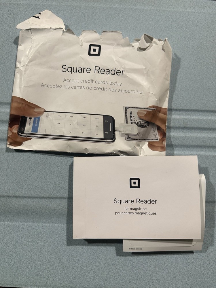 Square Reader for magstripe Credit Card Reader Mobile Compatible with iPhone