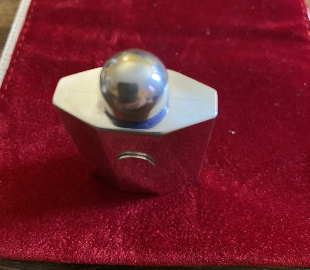 Cartier Sterling Silver Perfume Bottle