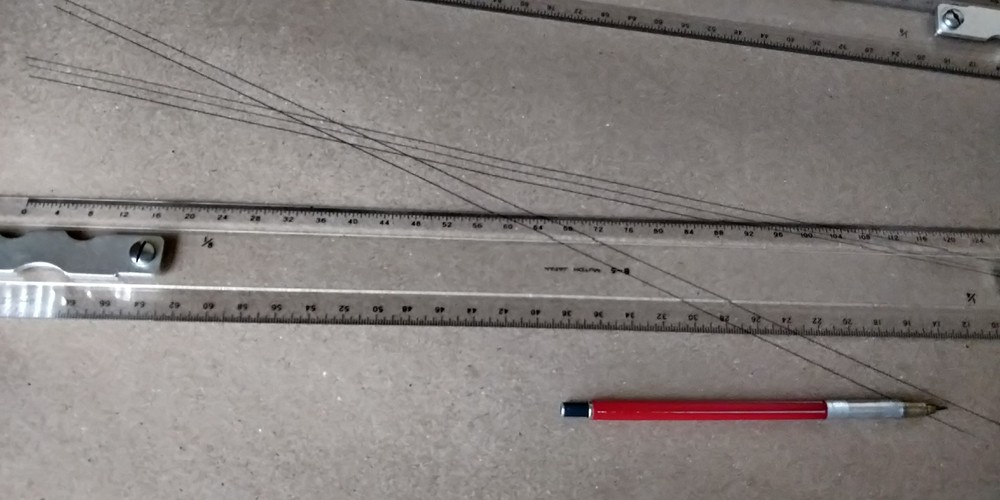 MUTOH Drafting Machine Scale / Rule 18” Model B-5