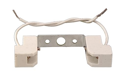 4" Double Ended Halogen Socket W/Bracket