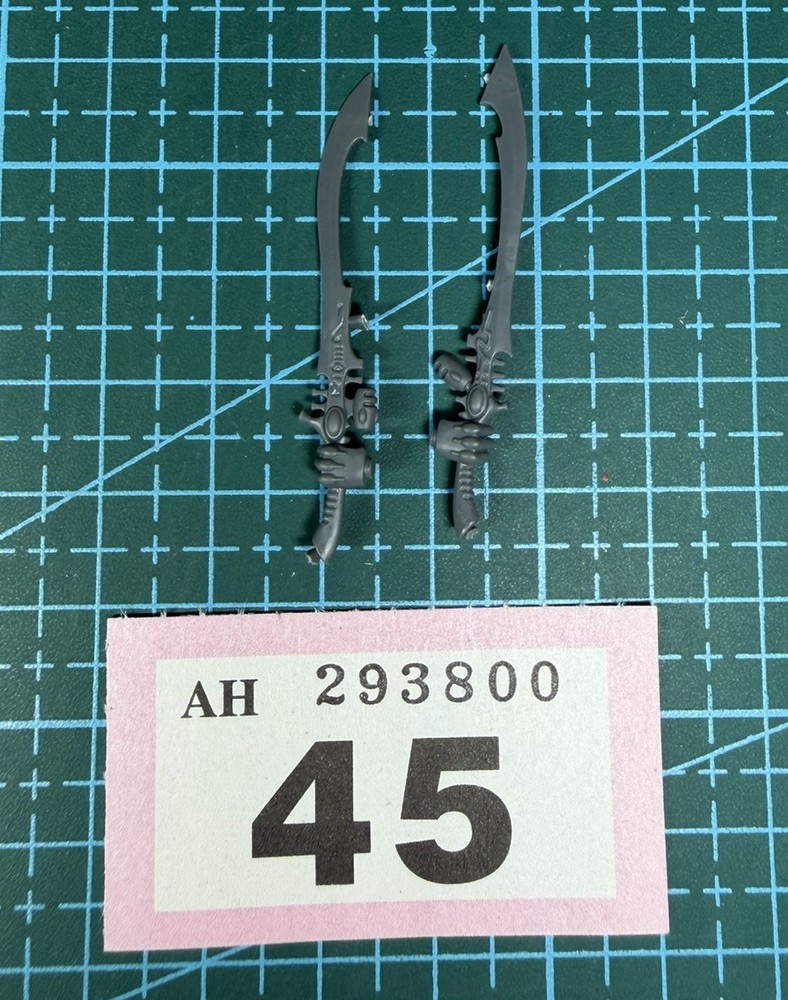 Eldar Wraith Blade Guard Ghost Power Sword Hand Pair Weapon Aeldari 40K Bits