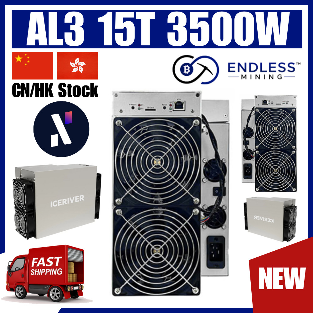 IceRiver AL3 15Th/s 3500W – ALPH Mining – Input Voltage 220V | Endless Mining