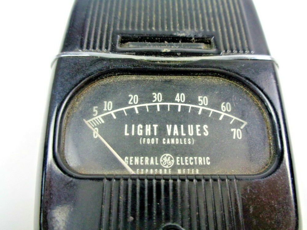 Vintage General Electric Exposure Meter - Untested